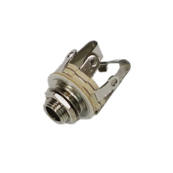 Stereo Jack 6.35mm Input/Output Open Jack Female for Phone Plug Audio Equipment Electrical Work