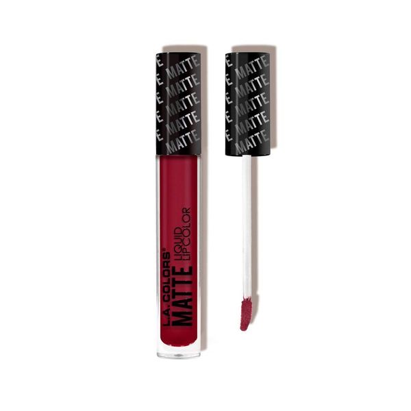 L.A. Colors Matte Liquid Lip Color, Perception, 1 Ounce