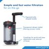 Katadyn Water Filter's Hiker Pro transparent