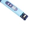 White Auto Temperature Compensation Function Tester Meter, 10 Minutes Automatically Power Off Meter, 0-9990ppm for Hydroponics Water Sources