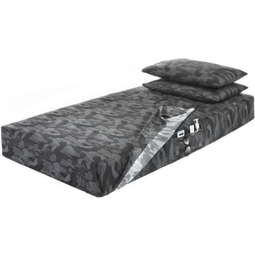 Technical Precision Replacement for Freightliner Cascadia 125 Year 2012 42 X 80 X 7.5 INCH Gray Camouflage Bed Sheet Set
