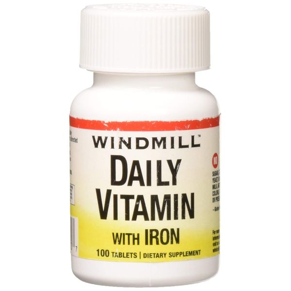 Daily Vitamin TB W/Iron WMILL Size: 100