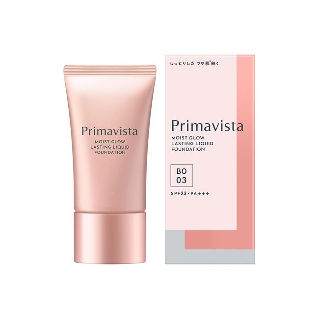 Primavista Moist Glow Lasting Liquid Beige Ochre 03