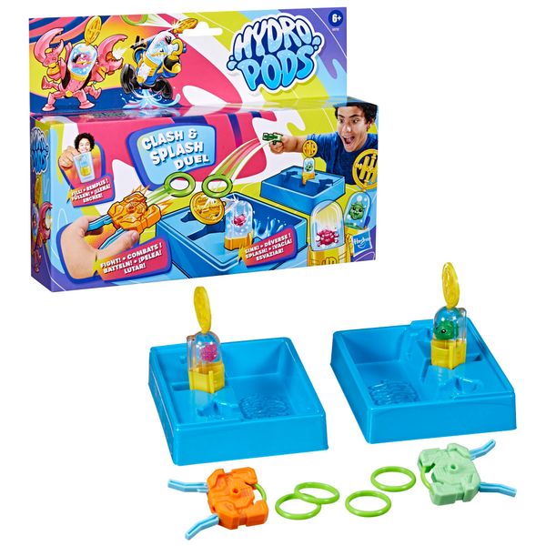 Hydro Pods Clash & Splash Duel, Water Activated Battle Toy