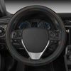 Leather Steering Wheel Cover Rainbow Soft Touch Grip Universal Fit 14.5-15.5"