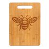 Bamboo Wood Cutting Board Honey Bee