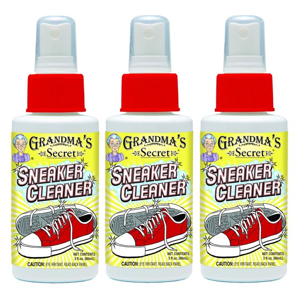 Grandma's Secret Sneaker Cleaner Spray, 3 oz - Pack of 3