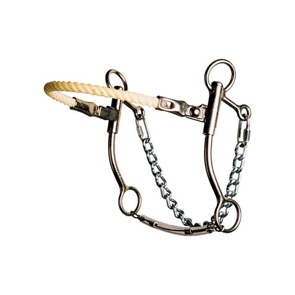 Reinsman 935 Jim Warner Hackamore with Rope Nose; Stage B