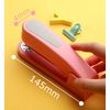 Stapler 360° Rotation Wide Application Adjustable Stapler Vertical/Horizontal Office Office Work Student Teacher School Stapler Pink Green
