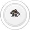 Angry Gorilla Cool Gorilla Gorilla Mode Preworkout Monkey PopSockets PopGrip for MagSafe