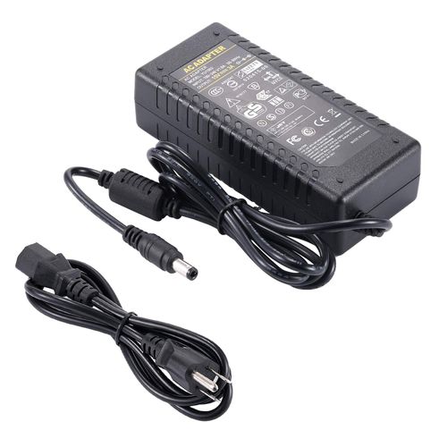 COOLM 15V 3A Power Supply Universal AC 100-240V to DC 15V 3A 45W Power Adapter 110V Charger Transformer 5.5x2.5mm 2.1mm Interface Compatible with 15 Volt 1A 1.5A 2A 2.5A Equipment
