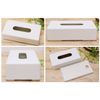Ikeda Tissue case 51130 Slim Tissue Box, White