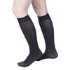 Allegro 15-20 mmHg Soft Microfiber Compression 250 Closed Toe Knee Highs, Comfortable Support Garments