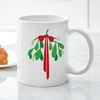 CafePress Mistletoe Mugs 11 oz (325 ml) Ceramic Coffee Mug