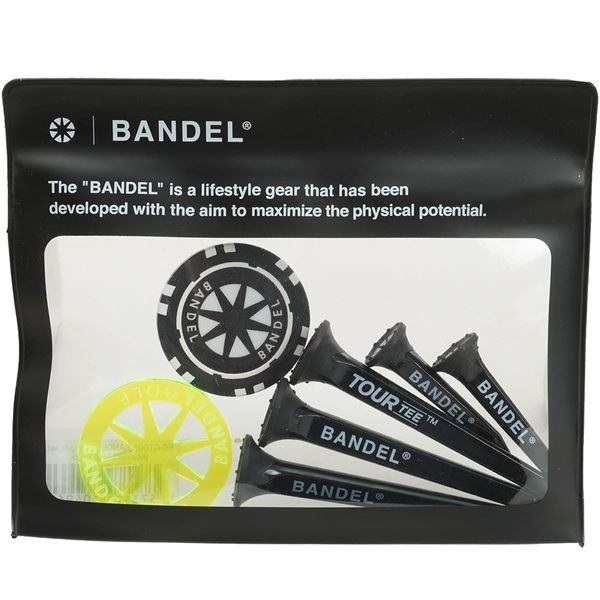 BANDEL Golf Gift Set (Marker & Tee) Black GT002