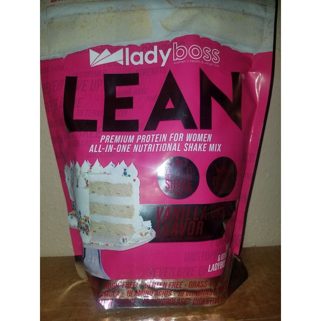 Lady Boss Lean Protein Powder - VANILLA CAKE