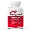 Lipo-Flavonoid Plus Tinnitus Relief – Doctor-Recommended for Ringing Ears – Clinically Proven Lemon Bioflavonoid Complex with Vitamins C, B1, B2, B6, B12 & Calcium, (500 Caplets)