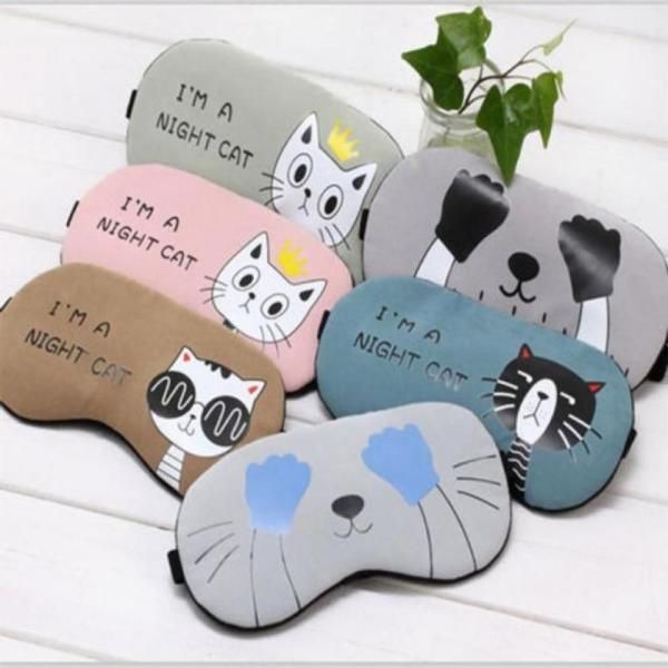 [Owner Clan] Cat eye patch 014 color random sleep mask eye care pad included