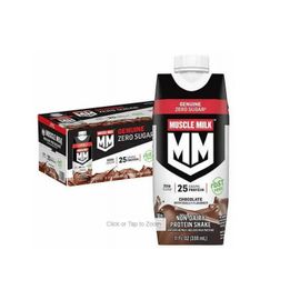 Muscle Milk Genuine Protein Shake Chocolate, 11 fl oz, 18-pack