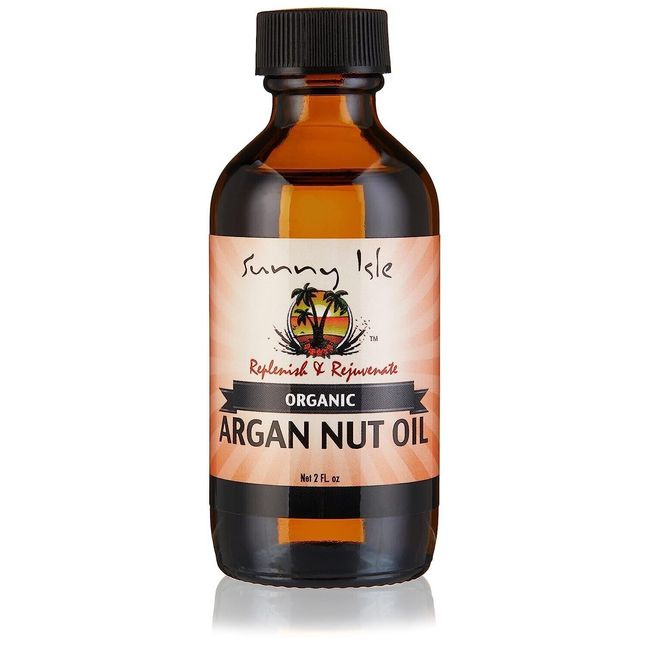 Sunny Isle™ 100% Pure Organic Moroccan Argan Oil 2oz