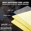 Dragonhawk Blank Tattoo Practice Skin 5Pcs 8x6in Practice Sheet 3mm Thcik Tattoo Fake Skin Soft Silicone for Beginners and Experienced Artists