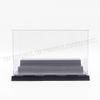 US 8.8"L Acrylic Display Box 3 Steps Plastic Base Case Self-Install Dustproof UV