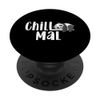 Casual Panda Bear Nap Sleep Panda Chill Mal PopSockets with Interchangeable PopGrip