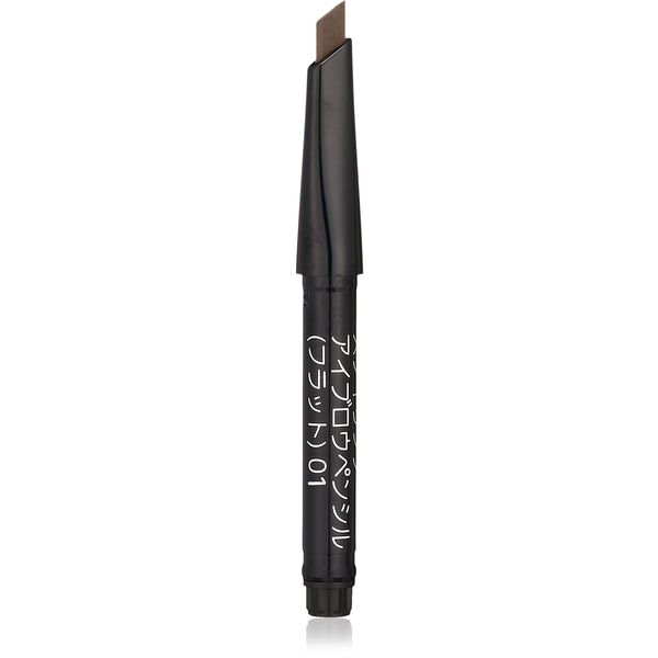 Lunasol Styling Eyebrow Pencil Flat 01 Black Eyebrow