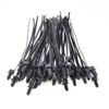 50x Nylon Push Clips Wire Tie Released Zip Straps Car Pipe Cable Fastener Bundle