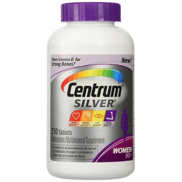 Centrum Silver Women Multivitamin - 250 Tablets