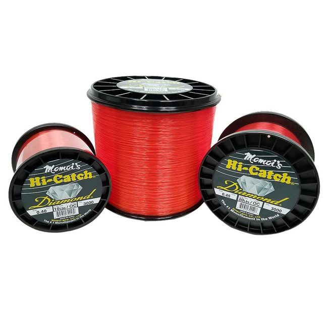 Momoi Hi-Catch Diamond 60-Pound 1000-Yard Special Clear Line Mono