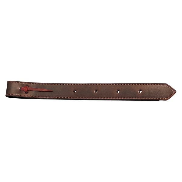 Weaver Leather Doubled and Stitched Skirting Leather Off Billet, 1 3/4 x 39-Inch, Dark Chocolate