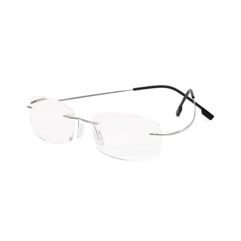 KoKoBin Rimless Reading Glasses Super Light Titanium Eyewear Men Women ...