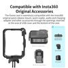 Taoricup Insta360 Ace Pro / Insta360 Ace Protective Frame Camera Cage Vertical/Horizontal Shooting Mount Accessory, Cold Shoe Interface