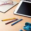 Elecom P-TPEN02BBR Pencil Type Triangular Thick Axis Ultra Sensitive Type (For Smartphones and Tablets) Brown