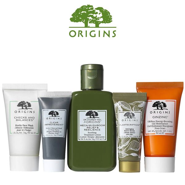 Origins Bestsellers Recruitment Set of Five Skincare Regimen - Mini, Free Ship