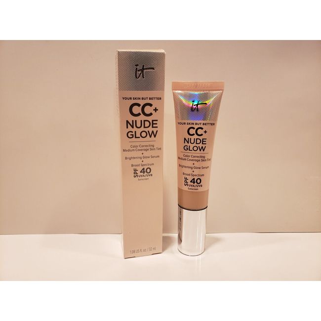 It Cosmetics ~ Your Skin But Better CC+ Nude Glow ~ SPF40 ~ Fair~ NIB