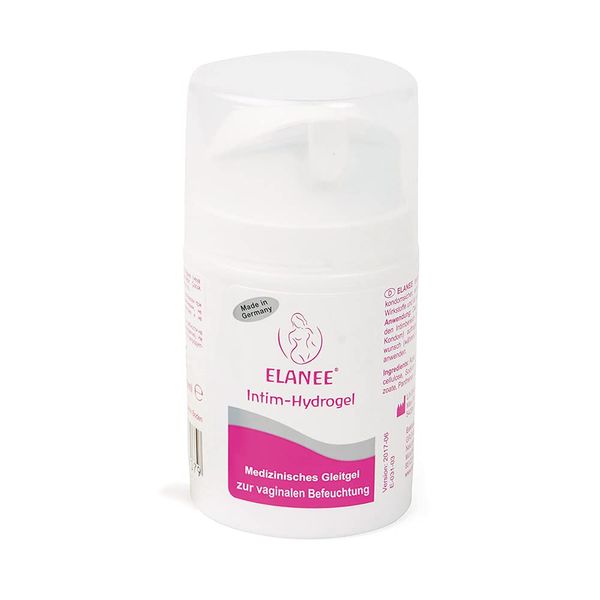 ELANEE Intim-Hydrogel, auf Wasserbasis, mit pflegendem Panthenol, medizinisches Gleitgel, 50 ml (707-00)