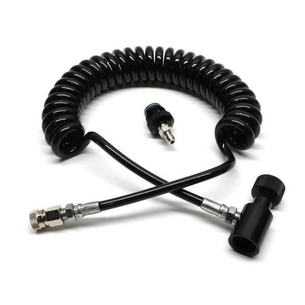 Captain O-Ring Deluxe Remote Line for Paintball High Pressure Air (HPA) / CO2 Tanks (Universal fit for All Paintball Markers)