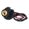 Hyuduo MIG Welding Torch Conversion Kit- Euro Connector with Flange Base