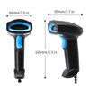 JIAN BOLAND Barcode Scanner USB 1D Wired CCD Barcode Reader Supports Screen Scan Bar Code Scanners for Store, Supermarket, Warehouse-U1