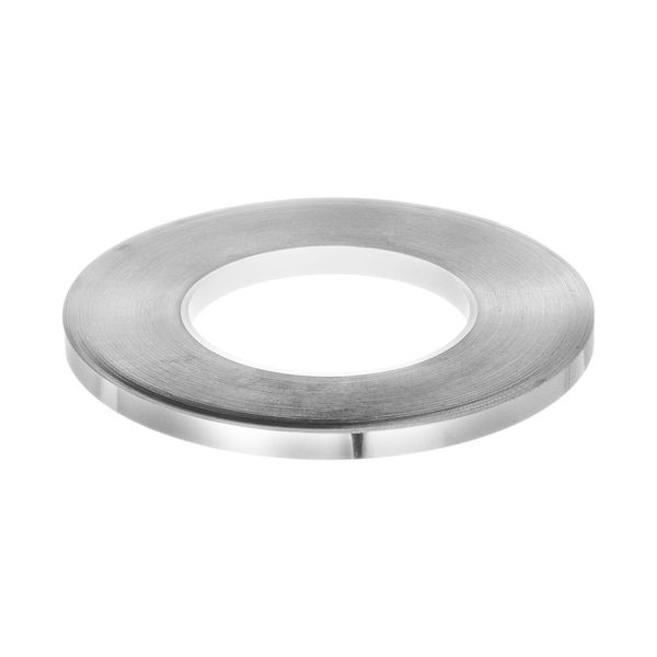 Molding Trim Gap Sealing Tape 0.31"x0.01"x164ft Brushed Silver Tone