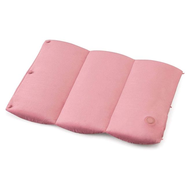 Iris Ohyama HW-3W-P Electric Mat, 3-Way Cushion, Wireless, Washable, Cushion, Hand Warmer, Electric Hot Water Bottle, Heat Cushion, Zabuton, Pink