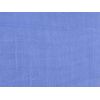 Pashmina & Silk Pure Raw Silk Long Scarf Saigon Lua Van Weave Blue