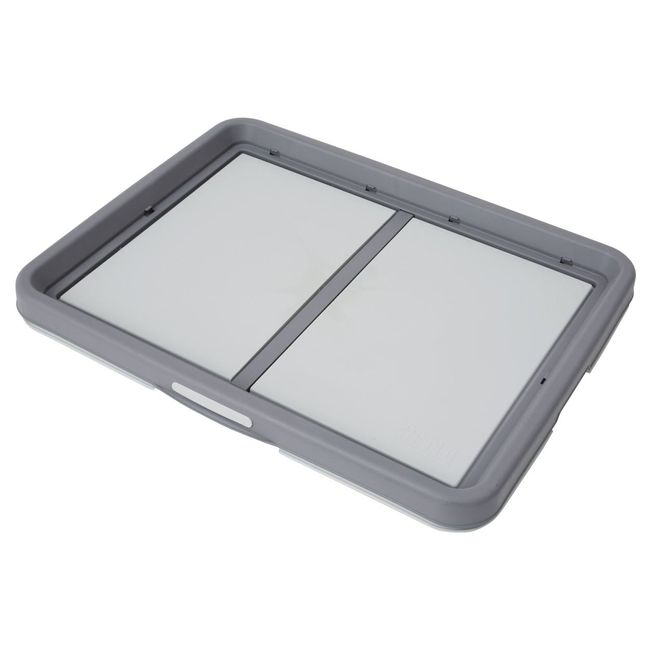 Petio Easy with One Hand Dog Tray Gray, grays