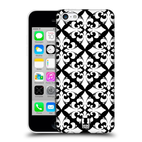 Head Case Designs Kaleidoscope Fleur de Lis Collection Hard Back Case for iPhone 5c
