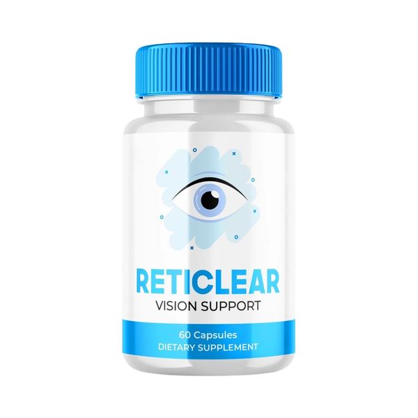 Reticlear Vision Capsules, for Vision & Eye Health Support - 60 Capsules