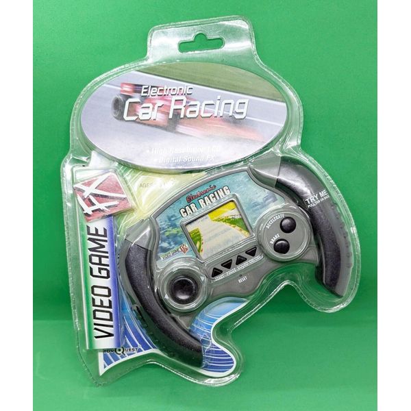 Toy Quest Electronic Car Racing FX Handheld Sealed Packaged Video Game