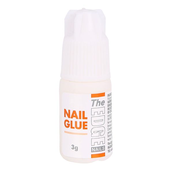 THE EDGE Nail Glue/Adhesive 3g - Super Strong, Long Lasting