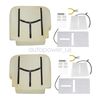 Front Heater Element Pad + Bottom Seat Foam For 2003-2006 Chevy Silverado 4PCS